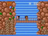 une photo d'Ã©cran de Alex Kidd in the Enchanted Castle sur Sega Megadrive